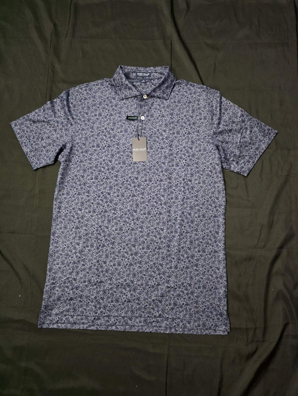 NWT Peter Millar Men's Crown Crafted Tailored Fit Polo Shirt